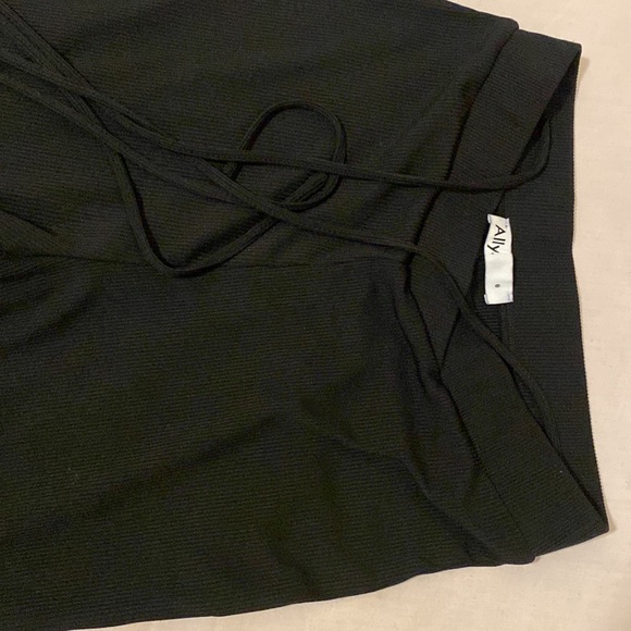 Ribbed flare pants - Picture 2 of 2